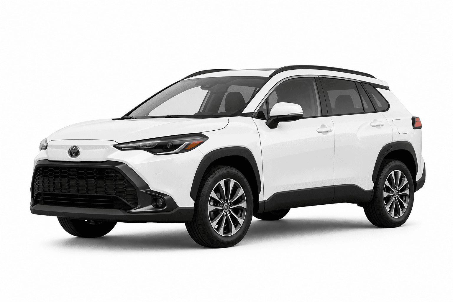 2025 Toyota Corolla Cross in Pacific Blue — lease deal