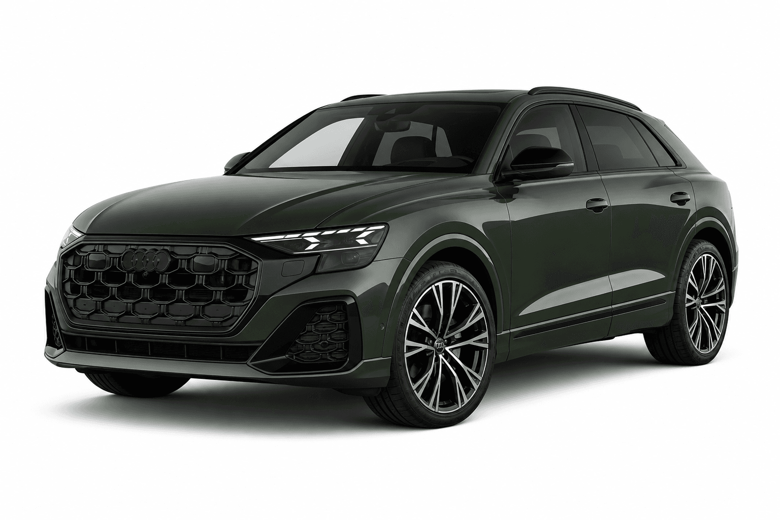2026 Audi Q8 in Autumn Green — lease deal