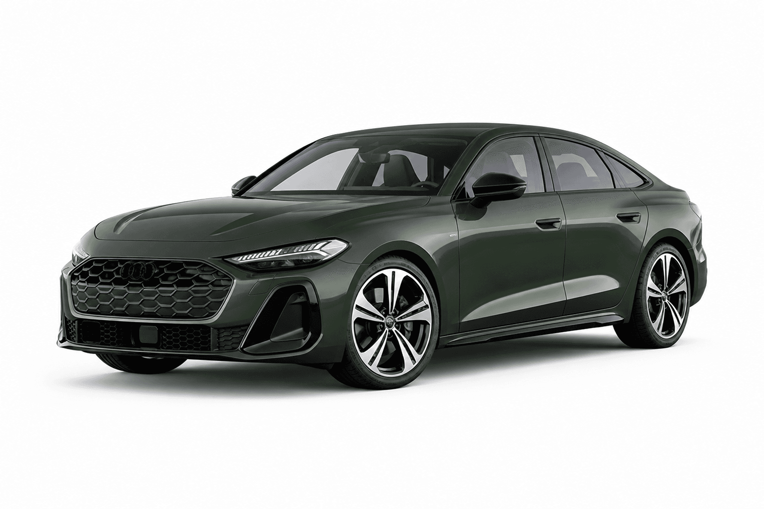 2025 Audi RS 5 Sportback in Indigo Night — lease deal